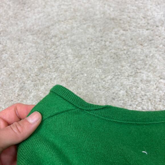 VTG Maison Margiela AW07 Deep V Neck Wool Pullover Sweater Men's XL - Picture 14 of 15